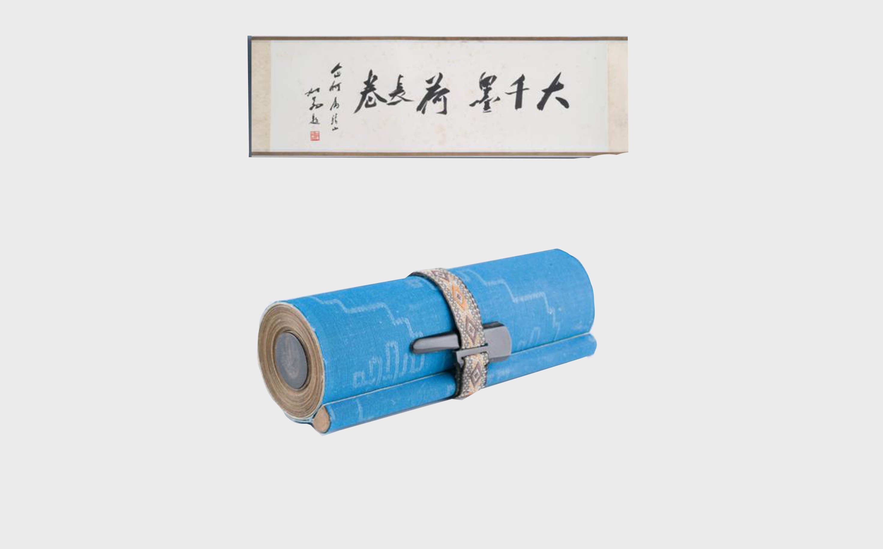 1946,-Zhang-Daqian-Lotus-Scroll-Painting-1 1946, Zhang Daqian Lotus Scroll Painting
