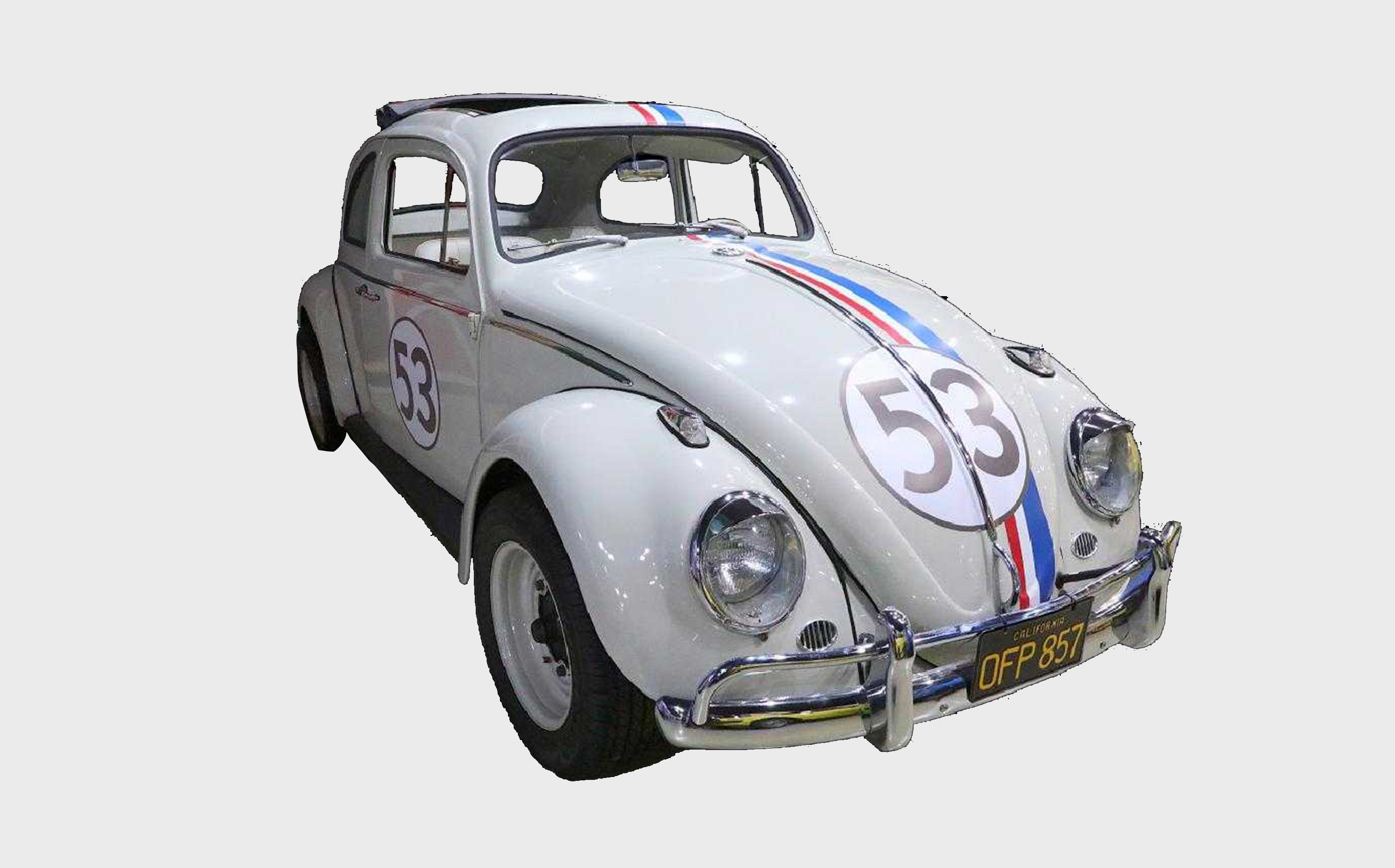 Herbie--Fully-Loaded-1963-VW-Beetle-Signed-by-Cast Herbie: Fully Loaded 1963 VW Beetle Signed by Cast