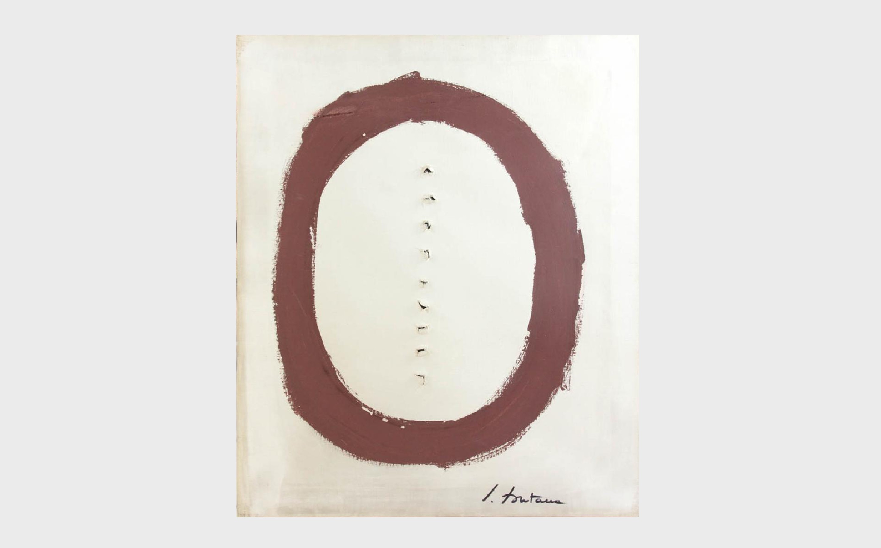 L-Fontana-Signed-Oil-on-Canvas L Fontana Signed Oil on Canvas